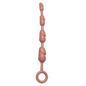 Plug Anal Espeto de Pênis 17,2 X 2 Natural