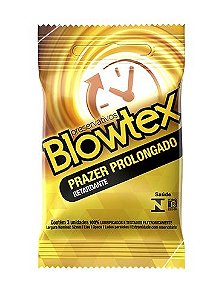 Preservativo Blowtex Prazer Prolongado 3 unidades