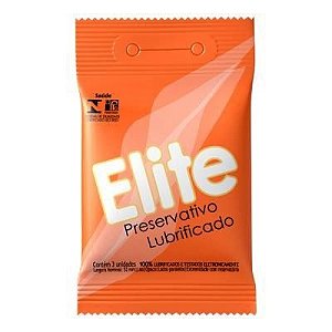Preservativo Lubrificado Elite 3 unidades