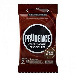 Preservativo Prudence Chocolate 3 unidades