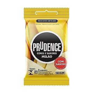 Preservativo Prudence Melão 3 unidades