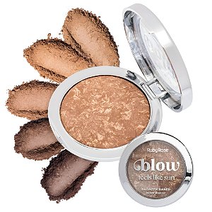 BRONZER BAKED FEELS LIKE SUN MARMORIZADO BLOW RUBY ROSE
