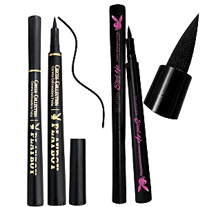 CANETA DELINEADORA PRETA COLLECTION PLAYBOY