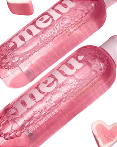 ÁGUA MICELAR MELU RUBY ROSE D-PANTENOL HIALURÔNICO 100ml