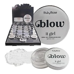 BOX IT GIRL CERA PARA SOBRANCELHAS BLOW RUBY ROSE 24UNID.