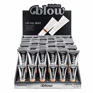 BOX BASE LÍQUIDA OH MY SKIN! BLOW RUBY ROSE G1 - 36 UNID.