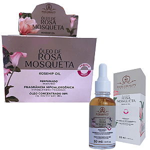 BOX ÓLEO DE ROSA MOSQUETA PHÁLLEBEAUTY - ROSEHIP OIL 12 UNID