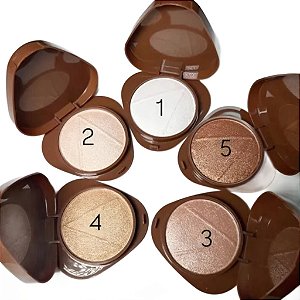 ILUMINADOR BAKED GLASS EFEITO ACETINADO AVELUDADO RUBY ROSE