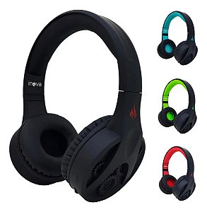 FONE BLUETOOTH INOVA ON-EAR POTENTE SEM FIO ANTIRUÍDO Pure Clean Sound
