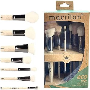 KIT ECO MACRILAN 7 PINCÉIS PROFISSIONAIS SK100