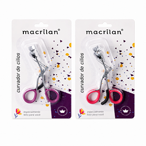 CURVADOR DE CÍLIOS MACRILAN OLHAR MARCANTE E DEFINIDO CX-01