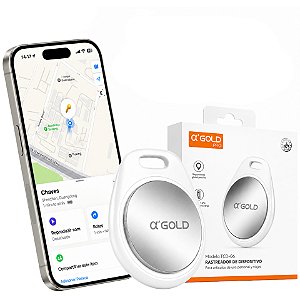 TAG RASTREADOR INTELIGENTE AGOLD PARA OBJETOS COMPATÍVEL IOS