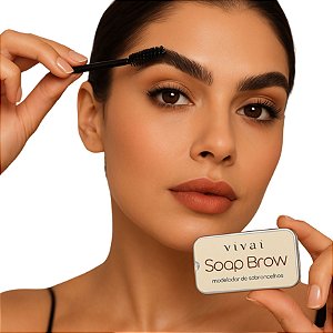 Soap Brow Modelador de Sobrancelhas Incolor Vivai