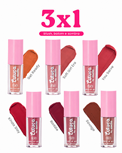 BLUSH BATOM E SOMBRA CREMOSO 3x1 GOT IT ALL LULUCA BY MELU RUBY ROSE