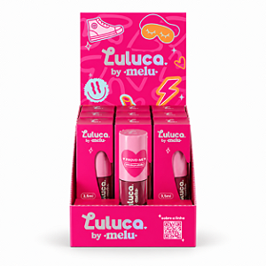 BOX BLUSH BATOM E SOMBRA CREMOSO 3x1 BADDIE LULUCA BY MELU RUBY ROSE 12 UNID.