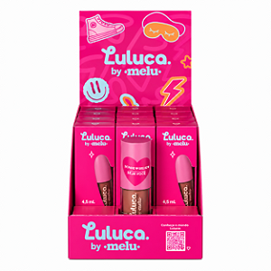 BOX BLUSH BATOM E SOMBRA CREMOSO 3x1 GET READY LULUCA BY MELU RUBY ROSE 12 UNID.