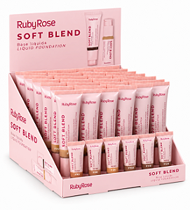 BOX BASE RUBY ROSE SOFT BLEND MATTE G2 - 36 UNID.
