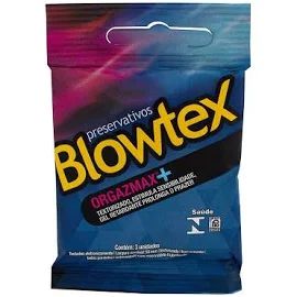 Preservativo Blowtex Orgazmax c/ 3