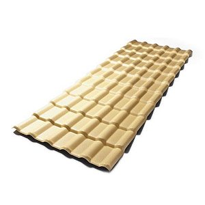 TELHA PVC PLAN - MARFIM 2,42x0,88x1,6mm - AFORT