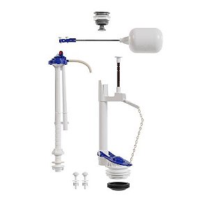 KIT COMPLETO Cx. ACOPLADA ACIONAMENTO SUPERIOR BRANCO - MU/SP - ASTRA