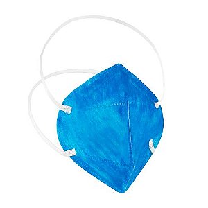 MASCARA DOBRAVEL AZUL PFF2 PRO SAFETY - S/ VALVULA - DELTAPLUS