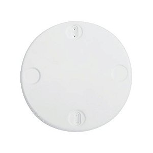 PLACA REDONDA CEGA 3 X 3 BRANCA = LUX2 - TRAMONTINA