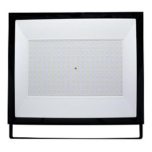 REFLETOR LED PRETO - 200W/6500K - ECONOMAX
