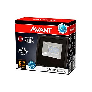 REFLETOR LED = 20W/6500K SLIM -AVANT -
