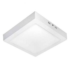 LUMINARIA LED QUADRADA SOBREPOR - 3000K SLIM GII - KIAN