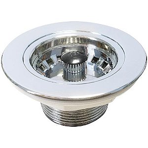 VÁLVULA PIA AMERICANA 3 1/2" ABS - CROMADA 5123 - HIDROPAL