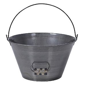 BALDE- METAL- ENVERNIZADO 10lts - BALDEBRAS