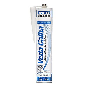 VEDA CALHA TRANSPARENTE - 280gr/300ml - TEKBOND