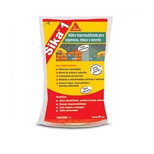 SIKA N° 1 - SACO 1 Lts - SIKA