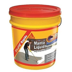 MANTA LIQUIDA SIKAFILL RÁPIDO - BRANCA 15kg - SIKA
