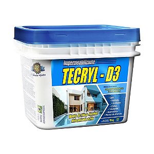 MANTA LIQUIDA TECRYL-D3 - BRANCO 12KG - TECRYL