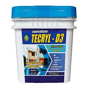 MANTA LIQUIDA TECRYL-D3 - CINZA 15kg - TECRYL