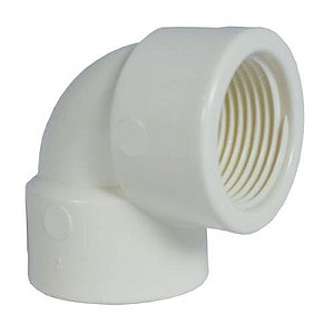 JOELHO 90º PVC ROSCÁVEL" - KRONA