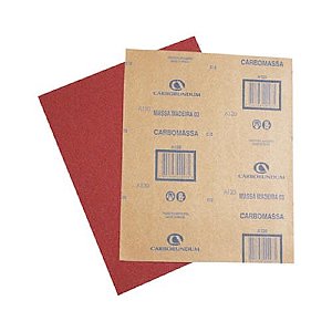 LIXA P / MASSA/MADEIRA VERMELHA - CARBORUNDUM