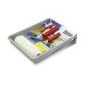 KIT P/ PINTURA ROLO LÃ - 5 PEÇAS 655/05 - ROMA