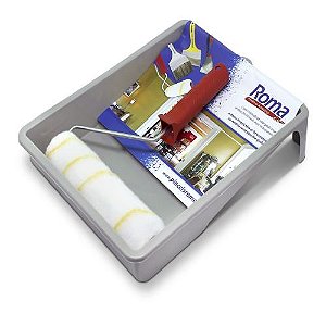 KIT P/ PINTURA ROLO LÃ SEM RESPINGO - 3 PEÇAS 685/04 - ROMA