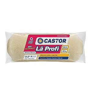 ROLO DE LÃ PROFISSIONAL 23cm - SEM CABO - CASTOR