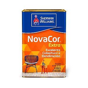 TINTA NOVACOR EXTRA MAIS 18 lts- BRANCO - SHERWIN-WILLIAMS