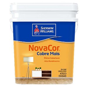 TINTA NOVACOR COBRE MAIS BALDE 15 lts - BRANCO - SHERWIN-WILLIAMS