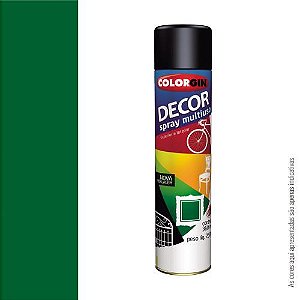 TINTA SPRAY DECOR 360ML - VERDE - COLORGIN