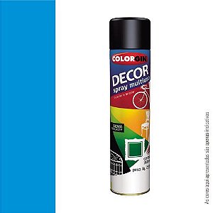 TINTA SPRAY DECOR 360ML - AZUL MEDIO - COLORGIN