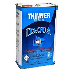 REDUTOR / THINNER IT-16 / 1101 - 5 lts. - ITAQUA