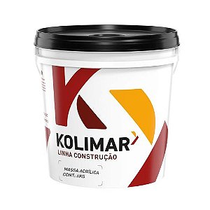 MASSA ACRILICA - GALÃO 6 kg - KOLIMAR