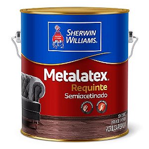 TINTA METALATEX REQUINTE SEMI ACETINADO GALAO 3,60 lts - BRANCO - SHERWIN-WILLIAMS
