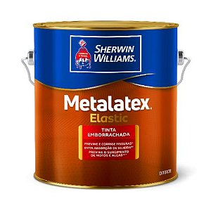 TINTA METALATEX ELASTIC GALÃO 3,60ml - ACETINADO BRANCO - SHERWIN-WILLIAMS