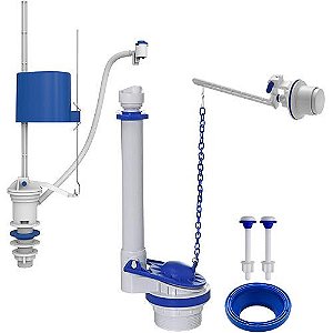 KIT COMPLETO CAIXA ACOPLADA ACIONAMENTO POP - LATERAL 340502 - BLUKIT